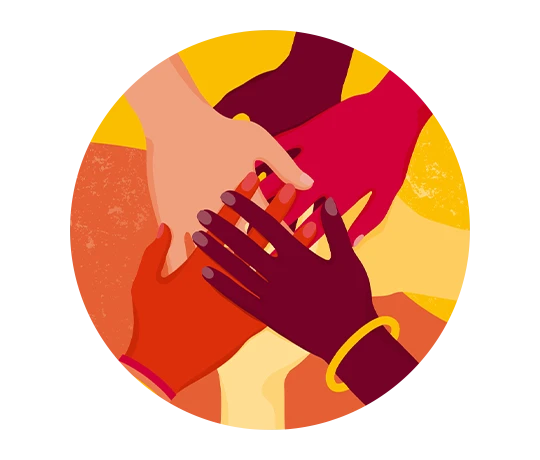 Logo de la stratégie en faveur d'une politique de développement féministe
